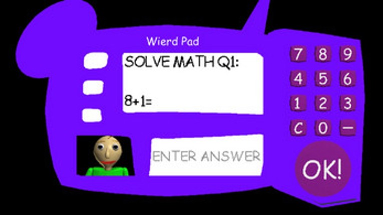 Baldi's Basics In Weird Party Image