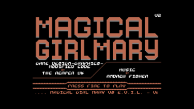 Magical Girl Mary VS E.V.I.L. V2 (C64) Image