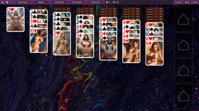 NSFW Solitaire screenshot