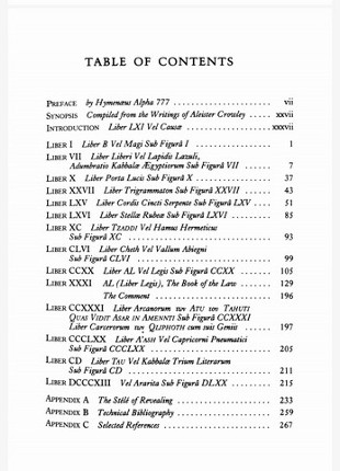 The Holy Books of Thelema screenshot