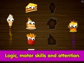 Kids Food Games: Toddlers, Boys Girls Puzzle Free Image