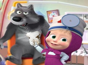 Masha and the Bear- Free Dentist Hospital Surgery Image