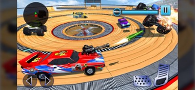 Muscle Car Derby Demolition 3D Image