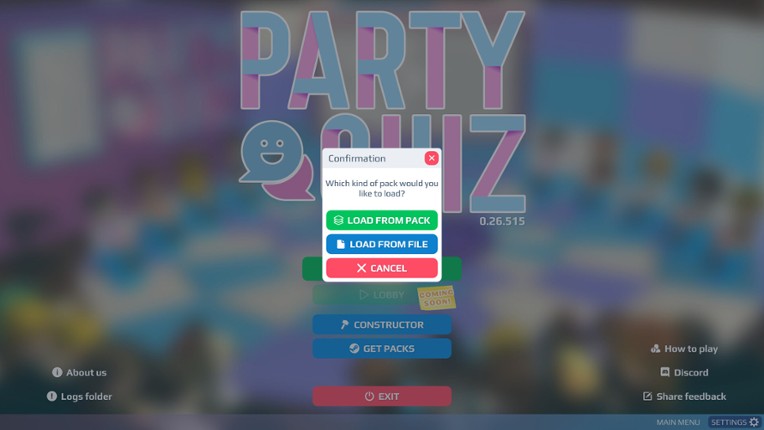 Party Quiz screenshot