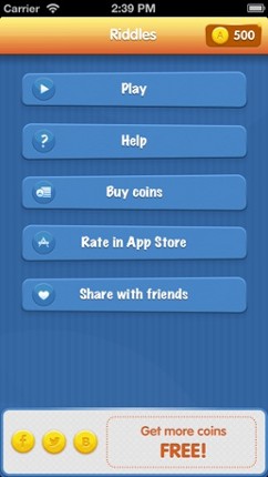 Riddles - Great Challenge for your Brain and Erudition. Fascinating intellectual game screenshot