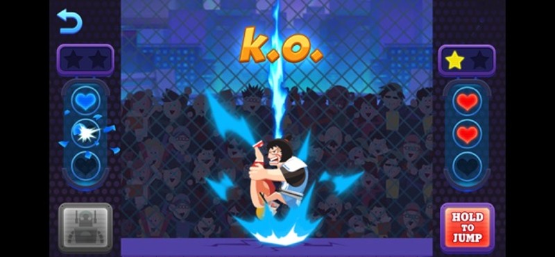 Spider Jump Battle screenshot