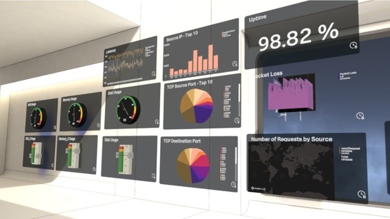 Splunk VR screenshot