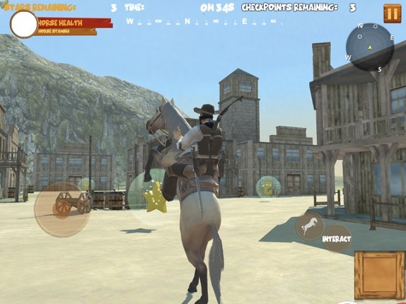Wild West Cowboy Horse Rider screenshot