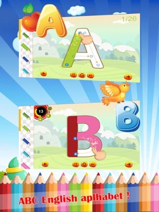 ABC Alphabet Learning and Handwriting Letters Game Image