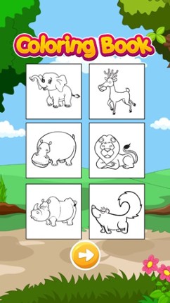 Animals Coloring Pages for Kids Girls & Boys HD screenshot