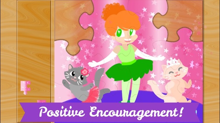 Ballerina Puzzles for Kids - Ballet Stars Jigsaw Games for Little Girls screenshot