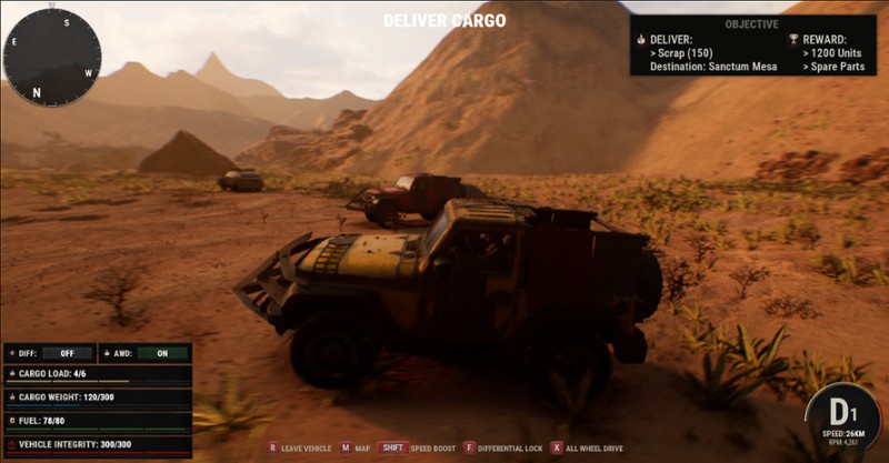 CARGO: Co-Op Delivery Simulator in Post Apocalyptic World screenshot