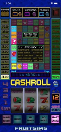 CashRoll Pub Fruit Machine Image