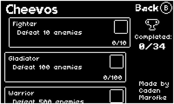 CranKnight (for Playdate) screenshot