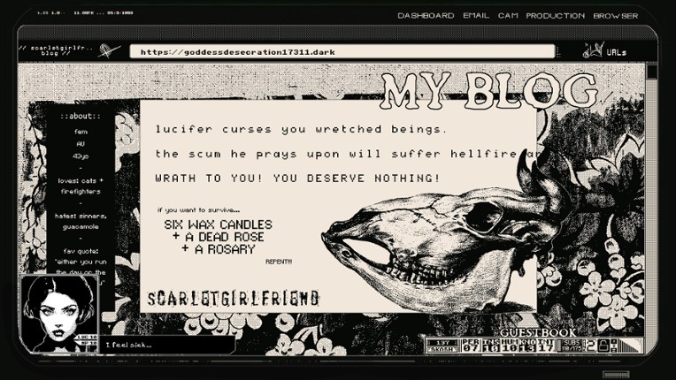 darkwebSTREAMER screenshot