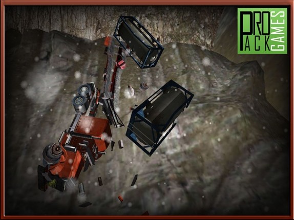 Diesel Truck Driving Simulator - Dodge the traffic on a dangerous mountain highway screenshot