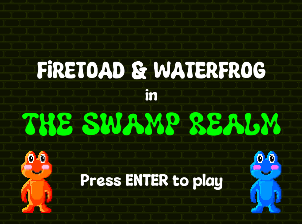 Games like Firetoad and Waterfrog