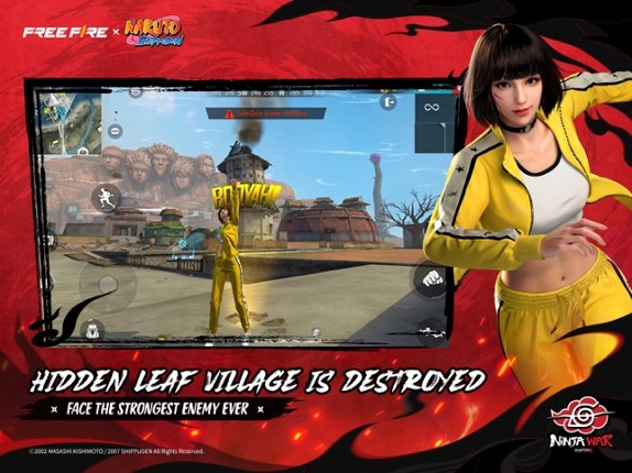 Free Fire x NARUTO SHIPPUDEN screenshot
