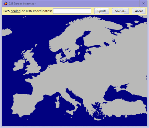 G25 Europe Heatmap PLUS screenshot