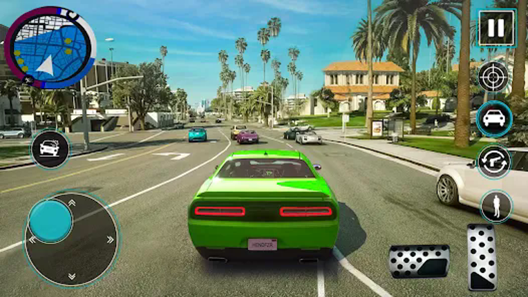 Vegas Gangster Crime Car Games screenshot