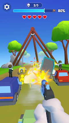 Car Race Shooter screenshot