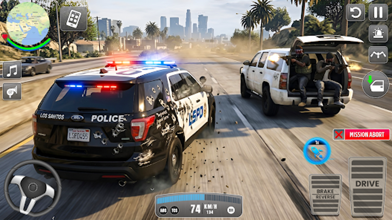 City Police Cop Car Chase Game screenshot