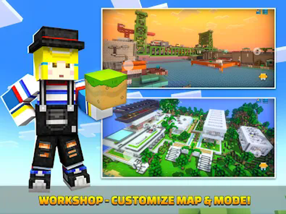 Cops N Robbers:Pixel Craft Gun screenshot