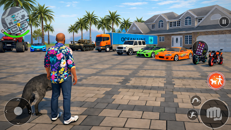Pickup Cargo Truck Driver Game screenshot