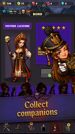 Idle Vampire Hunter: Merge RPG screenshot
