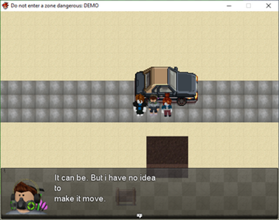 Do not enter a zone dangerous screenshot