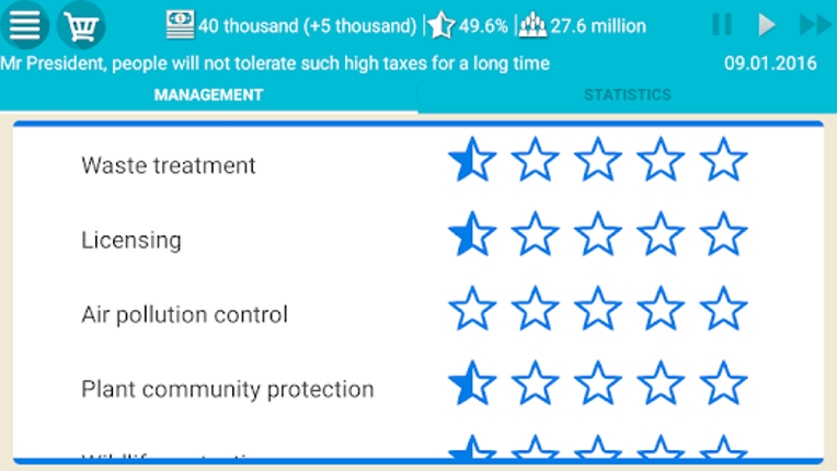 President Simulator Lite screenshot