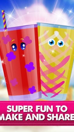 Icy Drink Factory - Slushy Gummy Juice Making Game screenshot