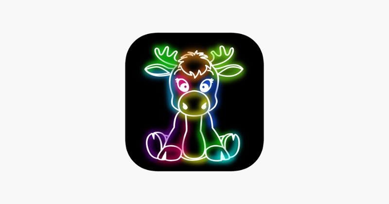Kids Doodle Drawing Coloring Book - preschool christmas toddler games!! Image