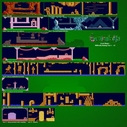 Lemmings - The Ports - PDF Edition screenshot