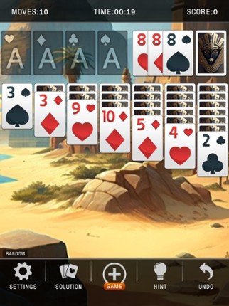 Pharaoh cards: Ancient Egypt! screenshot