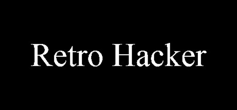 Retro Hacker Game Cover