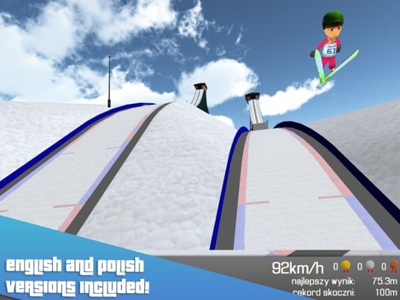 Sochi Ski Jumping 3D - Winter Sports Free Version screenshot