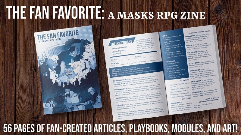 Games like The Fan Favorite: A Masks RPG Fanzine