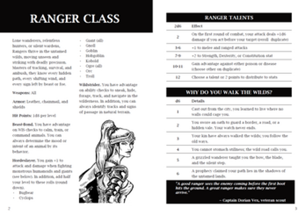 The Ranger Class Image