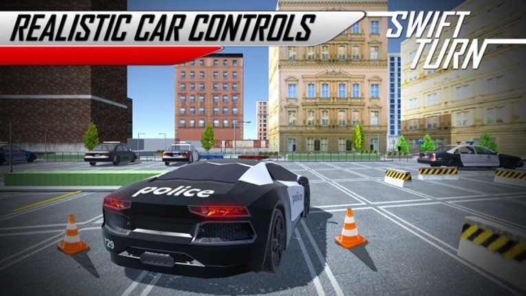 Thriller Car Drift Drive Dubai Police Sim 3D screenshot