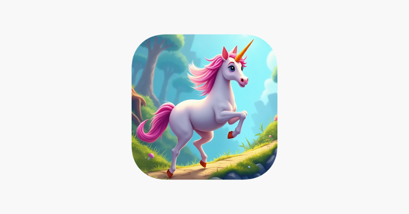 Unicorn dash : Magical Sky run Image