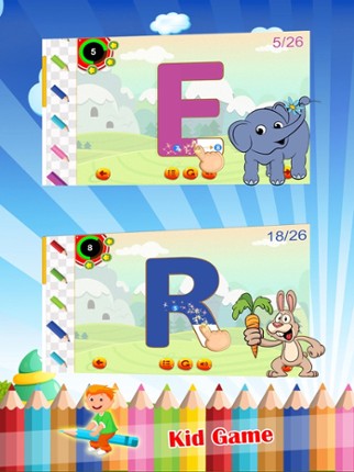 ABC Alphabet Learning and Handwriting Letters Game Image