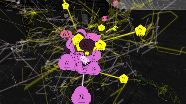 Belle II in Virtual Reality screenshot