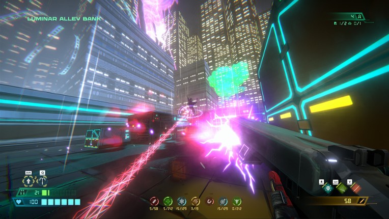 Neon Extermination screenshot