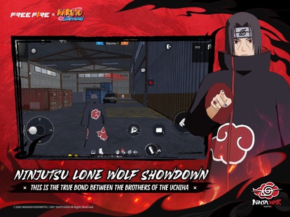 Free Fire x NARUTO SHIPPUDEN screenshot