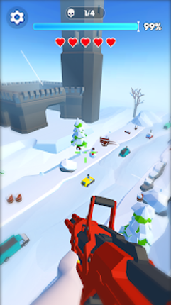 Car Race Shooter screenshot