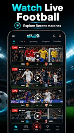 Football Live TV HD Image