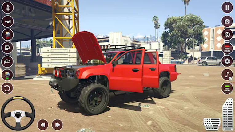 Indian Jeep Driving Simulator screenshot