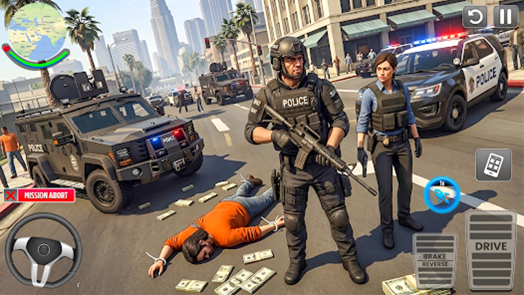 City Police Cop Car Chase Game screenshot
