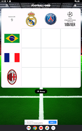 Football Grid screenshot